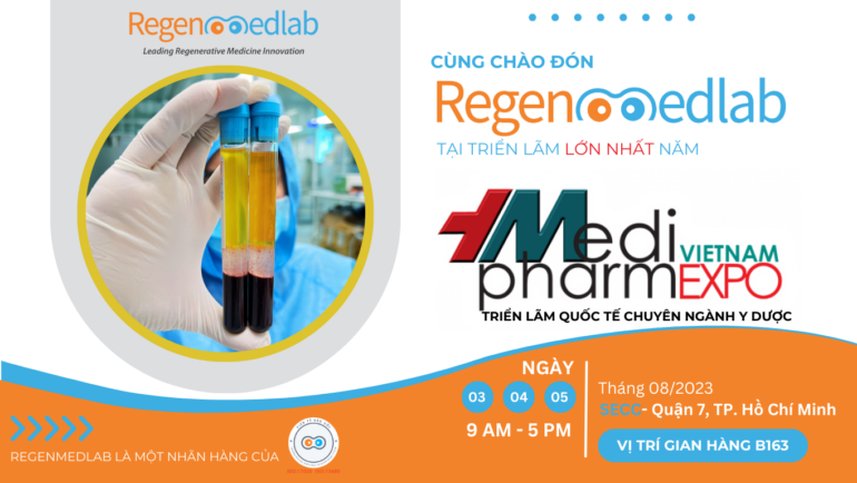 Nhãn hàng Regenmedlab thu hút nhiều khách tham quan tại VietNam Medi-Pharm Expo 2023