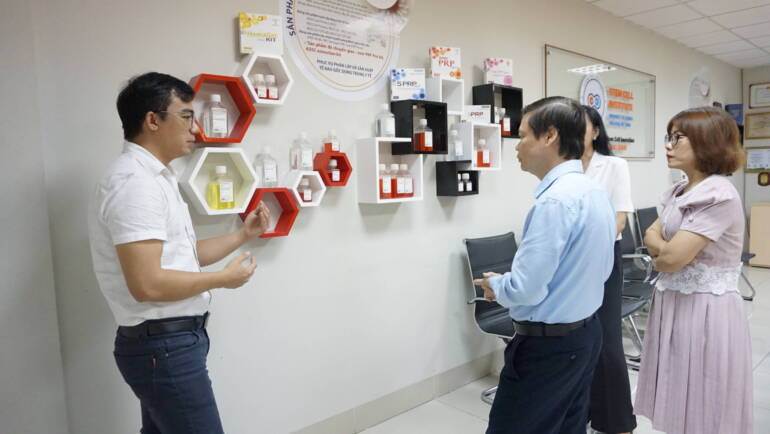 Viện Tế bào gốc hợp tác với Bệnh viện Phong – Da liễu Trung ương Quy Hòa trong nghiên cứu khoa học