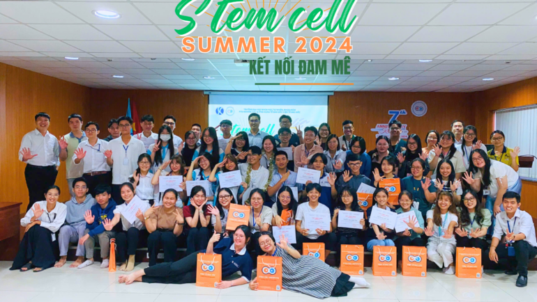 “MÙA HÈ TUYỆT VỜI” TẠI CHƯƠNG TRÌNH STEM CELL SUMMER LẦN THỨ 11 NĂM 2024